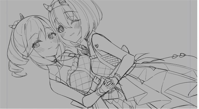 小悪魔沙季渚描くのですわ～ 