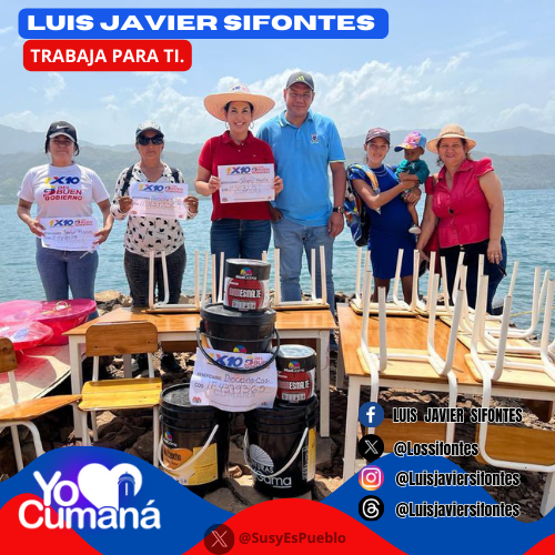🎀 𝒮💞𝓎 𝒮𝓊𝓈𝓎 𝐿𝒶 𝒜𝓃𝒹𝒾𝓃𝒶 🎀 (@susyespueblo) on Twitter photo YO❤️CUMANA .
🌀𝗔𝗖𝗧𝗜𝗩𝗔𝗗𝗢𝗦🌀
Alcalde y líder de #Cumana <a href="/lossifontes/">LUIS JAVIER SIFONTES</a> desplegado en las diferentes comunidades del Municipio #Sucre brindando atención de manera directa a través del 1x10 del Buen Gobierno.
🔹@FermariOrtega
🔹#AmorIrreductibleYEterno YO❤️CUMANA .
🌀𝗔𝗖𝗧𝗜𝗩𝗔𝗗𝗢𝗦🌀
Alcalde y líder de #Cumana <a href="/lossifontes/">LUIS JAVIER SIFONTES</a> desplegado en las diferentes comunidades del Municipio #Sucre brindando atención de manera directa a través del 1x10 del Buen Gobierno.
🔹@FermariOrtega
🔹#AmorIrreductibleYEterno