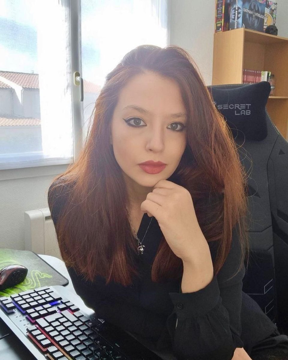 At work.