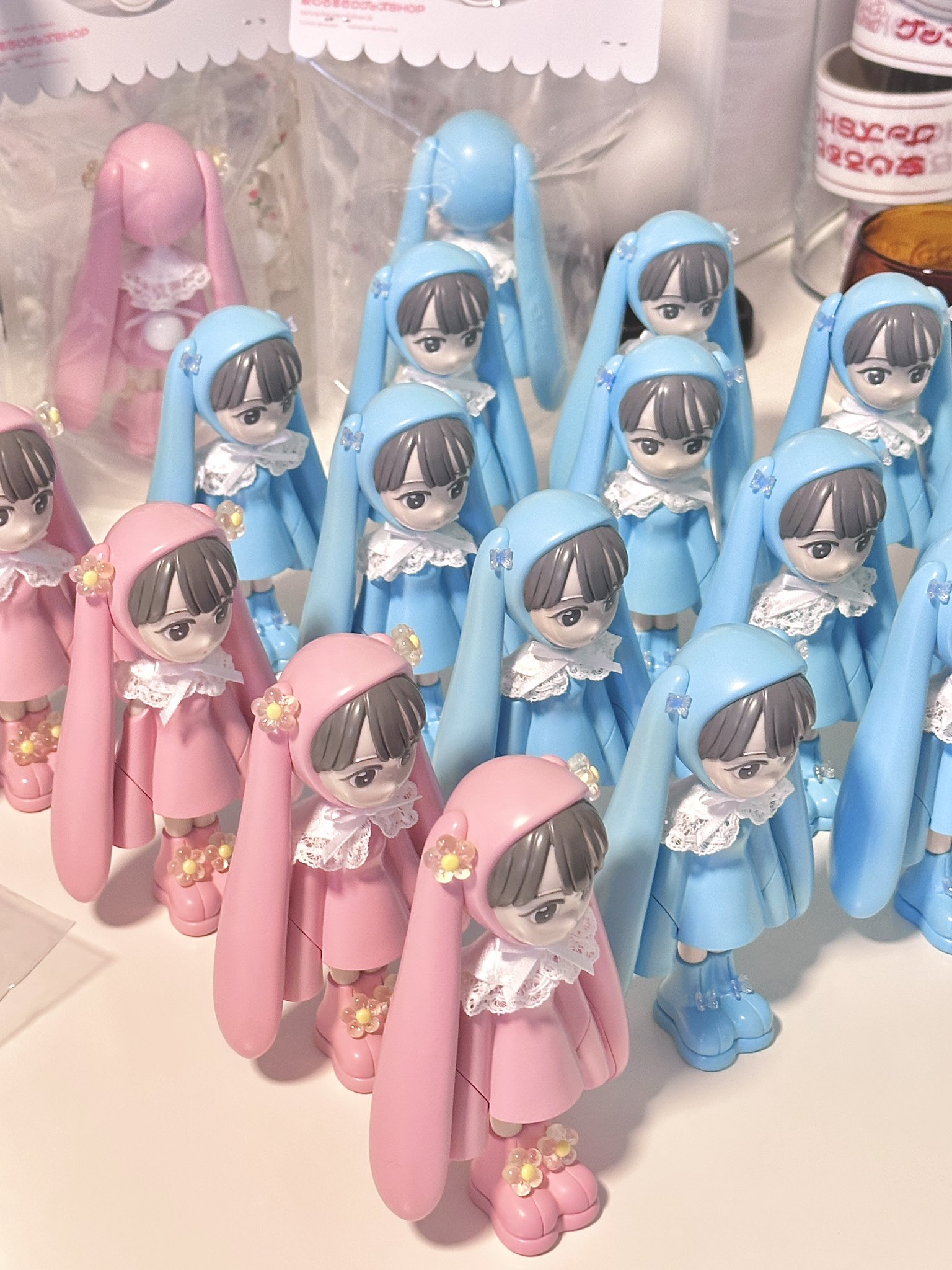Haruru 様　お取り置き中(*・ᴗ・*) コラージュ素材　まとめ売り アクリルキーホルダー 制服4種セット – 合同会社かぴばら