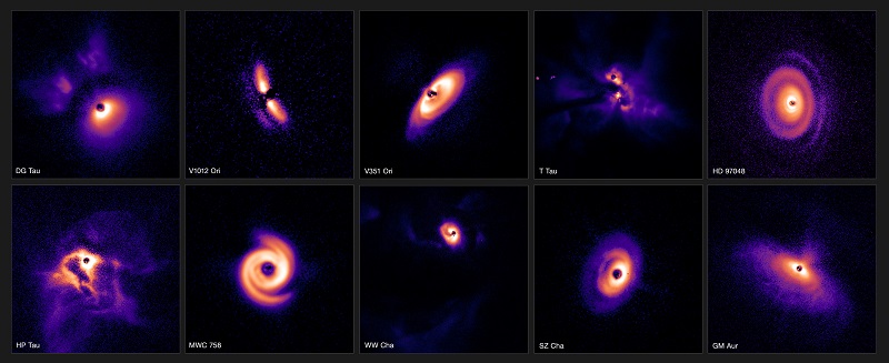 Een team astronomen, met o.a. een Nederlandse docent aan een middelbare school, publiceert vandaag beelden van meer dan 80 jonge sterren, met planeet-vormende schijven. astronomie.nl/nieuws/baanbre… cc: uva_api @uva_science @uva_amsterdam @LeidenScience @UniLeiden @ESO #astronomie