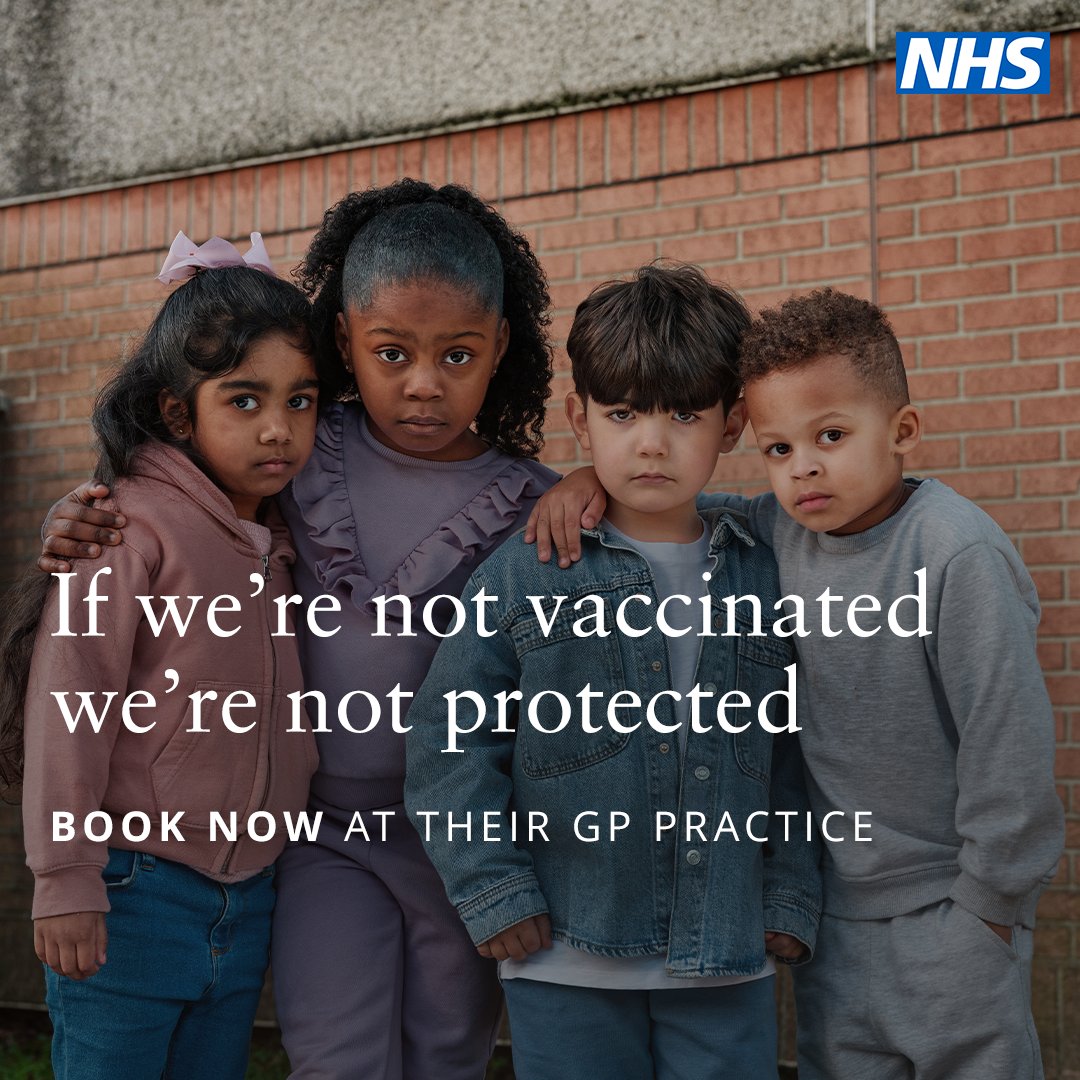 Cases of childhood #infections like #measles and #whoopingcough are rising – but they are preventable. #Immunisation is the best defence for children against many common illnesses. 🦠💉

Make sure your child is up to date and book any catch up appointments with your GP practice.