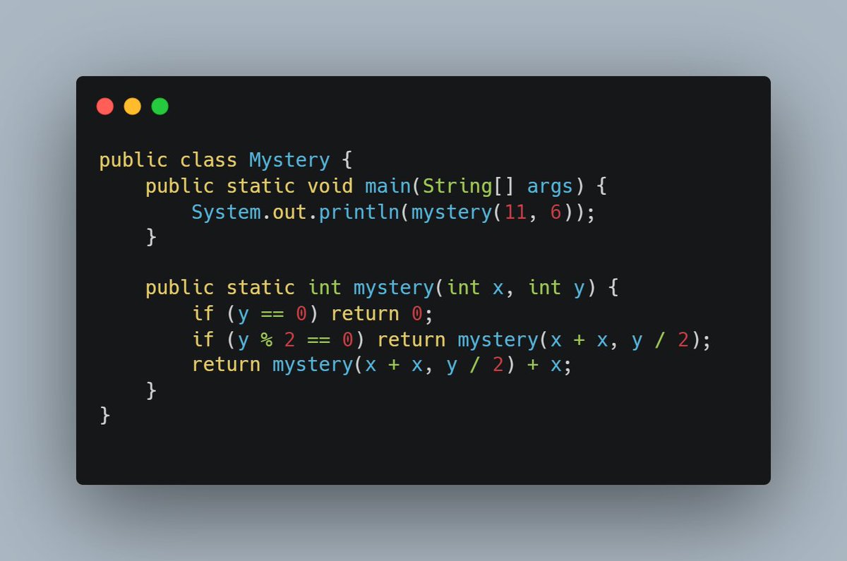 1809157Gaurav's tweet image. Quiz:

#questionforgroup #java #javadeveloper #100daysofcode #100daysofcodechallenge #softwareengineering #webdev