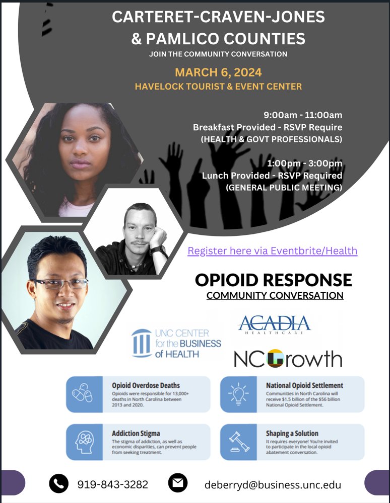 Join our crucial 1PM-3PM meeting to discuss the opioid crisis and the impact of abatement settlement funds in our community. Local Community Members, Organizations and Business Owners, Register Here: ow.ly/ksCl50QKMxN (RSVP Required – Lunch included)