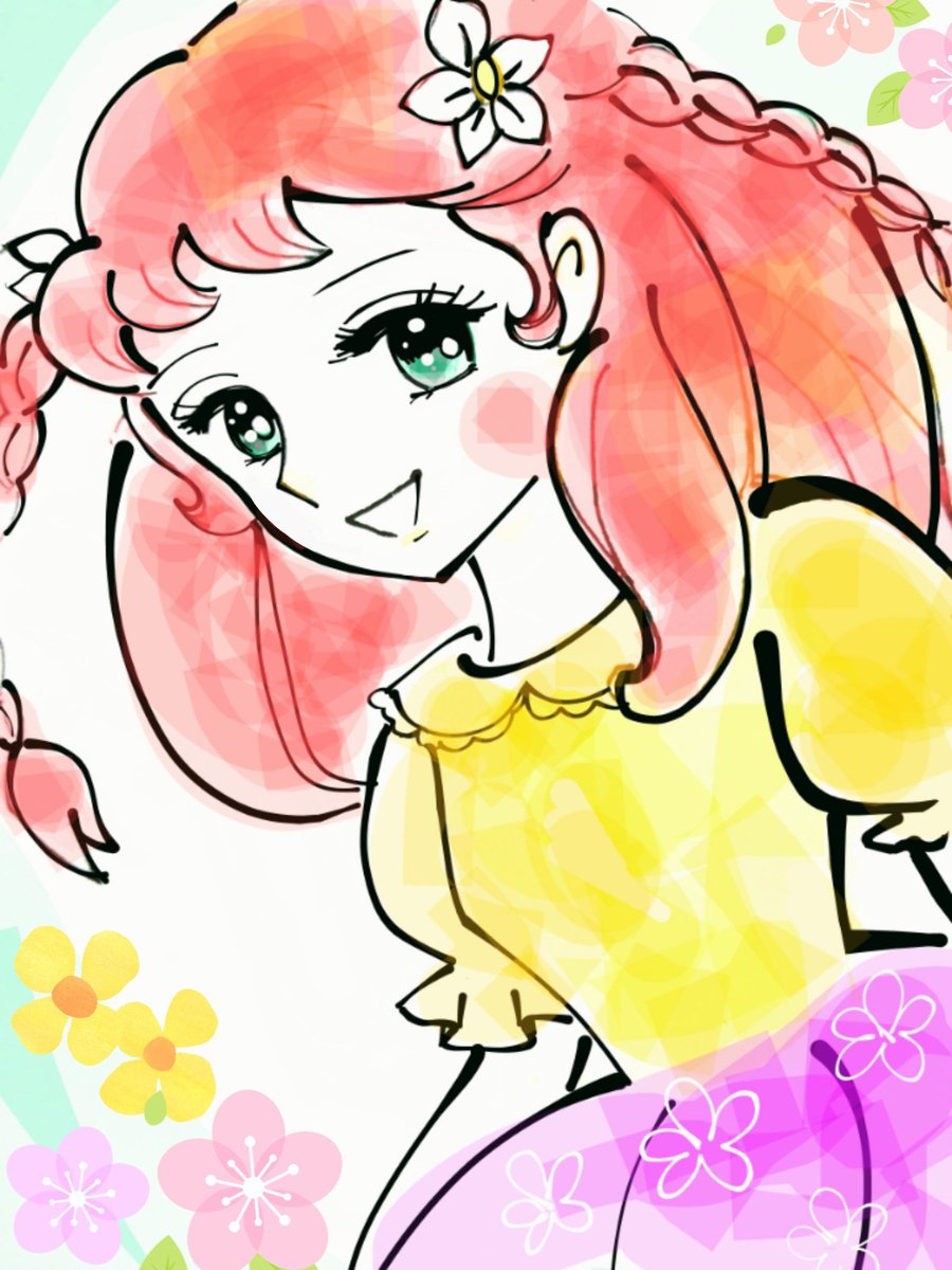 若草のシャルロット　スピカ　ハンカチ　アニメ　昭和　漫画　レトロ 若草のシャルロット スピカ ハンカチ アニメ 昭和 漫画 レトロ