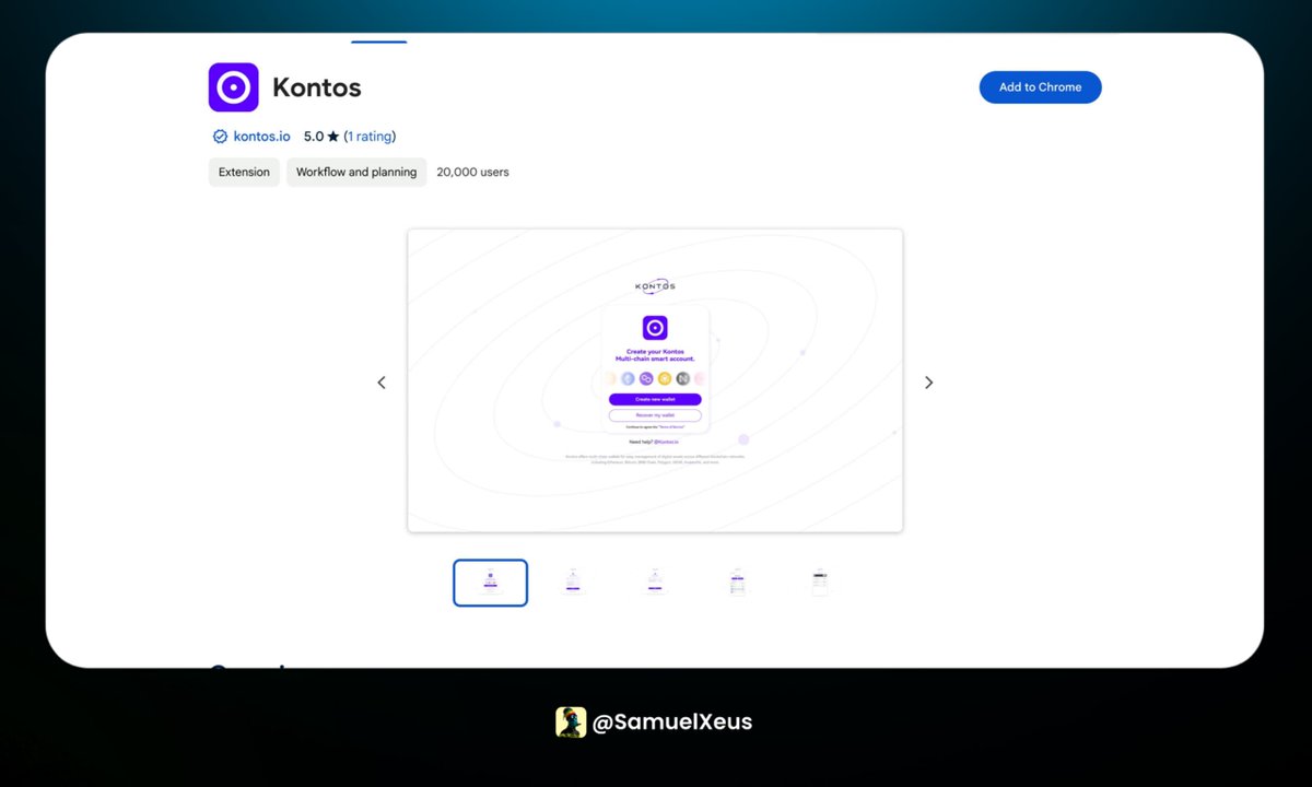 SamuelXeus's tweet photo. To be positioned for the possible coking airdrop, you should do the following

• Download the Kontos wallet from https://t.co/HpEE3iZYJW https://t.co/HXEo5skM19