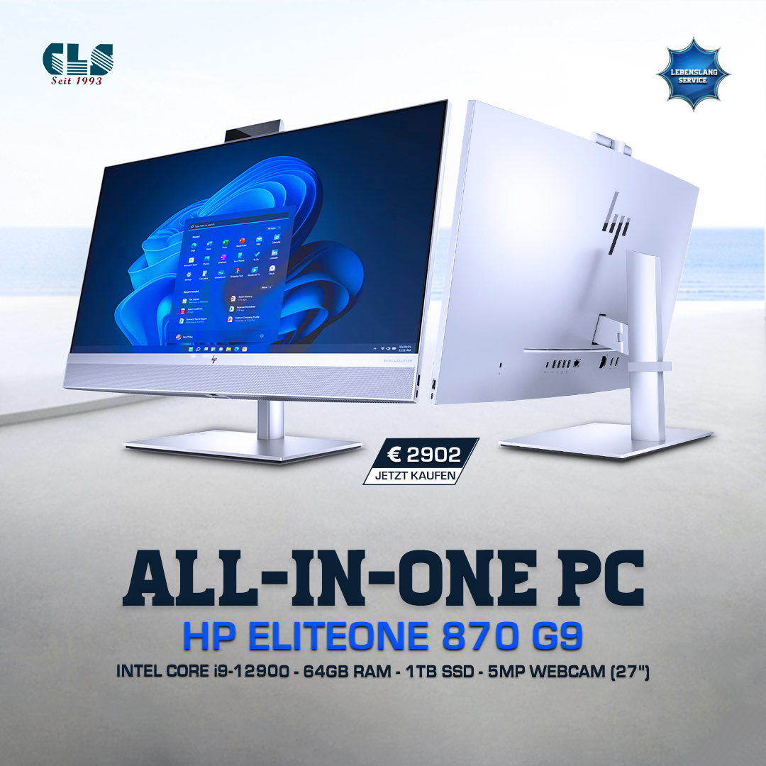 cls_computer's tweet photo. 🔥 Der All-in-One-PC " HP EliteOne 840 G9" hat einfach alles, was Sie brauchen.

🔗 Klicken Sie hier: https://t.co/m5g9YbhQPz, um das volle Potenzial von HP’s neuester Innovation zu entdecken.

#HPInnovation #AllInOnePC #WorkspaceGoals #HPAllInOnePC  #HPPavilion #FutureOfWork https://t.co/Kbf8IFV9C4