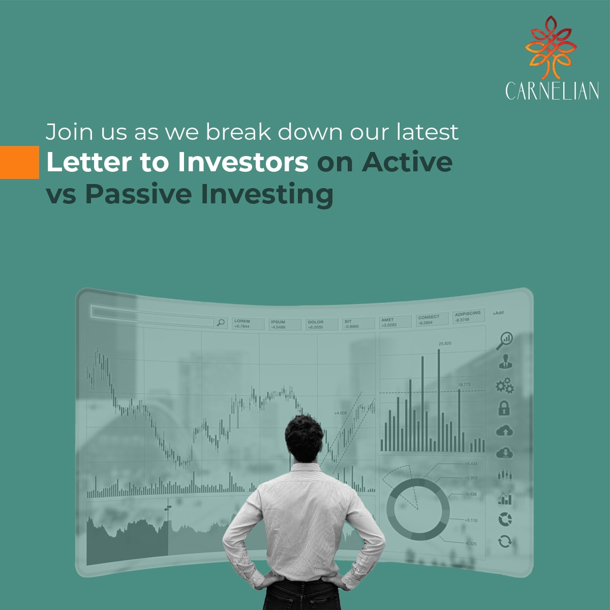 Watch this space for more insights on Active vs. Passive Investing!

#carnelianassetadvisors #stockmarket #activeInvesting #passiveinvesting #assetsmanagment #wealthmanagement #indianmarket #indianeconomy #economy