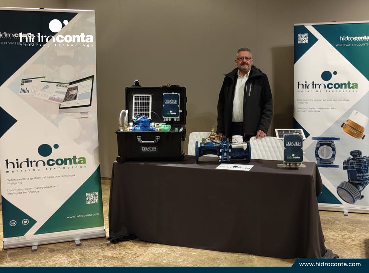 Hoy participamos en la XXII Jornada Técnica de <a href="/FenacoreOficial/">FENACORE</a>. Además este año es especial por el homenaje a Andrés del Campo.

Desde <a href="/Hidroconta/">Alberto Contador</a> es un placer poder participar en este evento y queremos agradecer a #AndrésDelCampo toda su vida dedicada al sector del #regadío.