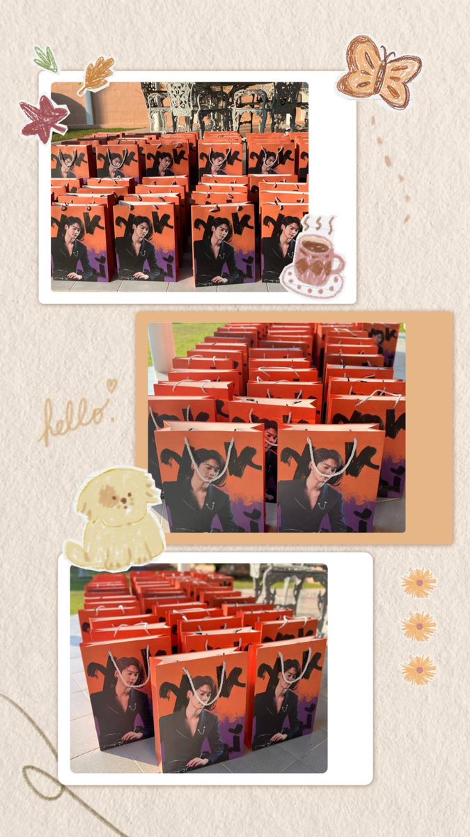 aappppink305's tweet photo. แจกถุง 3เซ็ต เนื่องในวันเกิดลูกชายคับ
แค่รีทวิต🫶🏻🎇🎂
ปล.เฉพาะคนไม่เคยได้น���คะ
 #สวีข่าย #Xukai
#0305AllDaywithXuKai https://t.co/wcJHYtexZb
