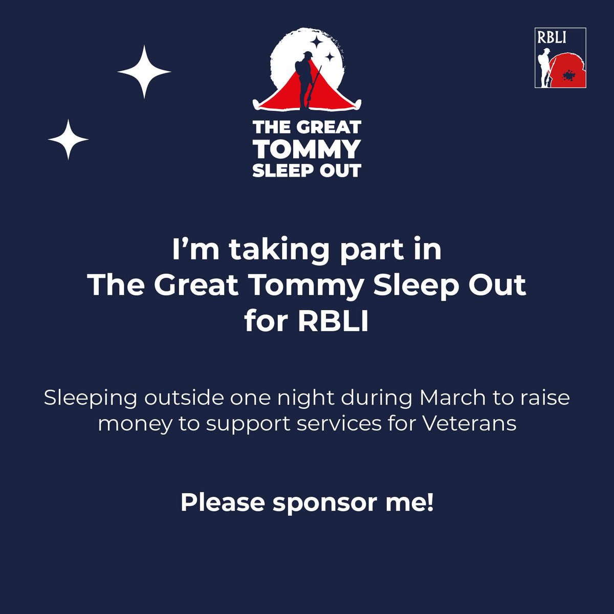 ⁉ An estimated 6,000 veterans are experiencing homelessness in the UK right now... 🎖 Our veteran champions are taking part in the #GreatTommySleepOut to help raise funds to give some of the country’s most vulnerable veterans a safe place to call home: justgiving.com/page/kmpt-1708…