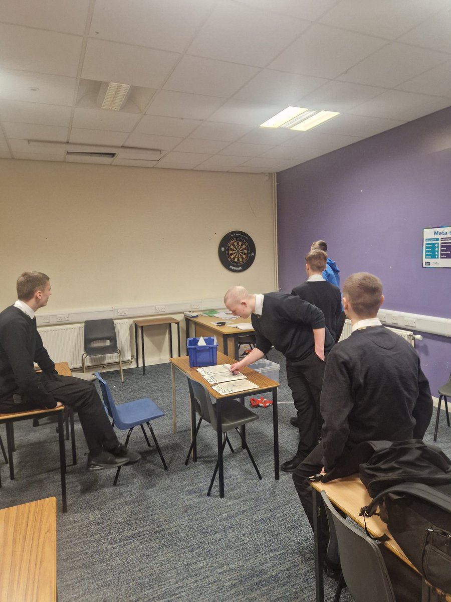 Project Littler in the PE classroom today with some keen S4 pupils! No calculators allowed for adding and subtracting scores.... numeracy skills improving by the day! <a href="/KAMathsdept/">KA Maths Dept</a>