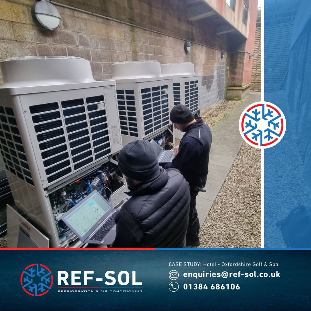 RefSolLimited's tweet image. Dive into the transformation journey. When our expert team stepped in, the hotel was facing heat recovery nightmares. Dead compressors, scattered kits, and inefficient setups were just the beginning!
But we turned it around! 📷
website for full story! ref-sol.co.uk