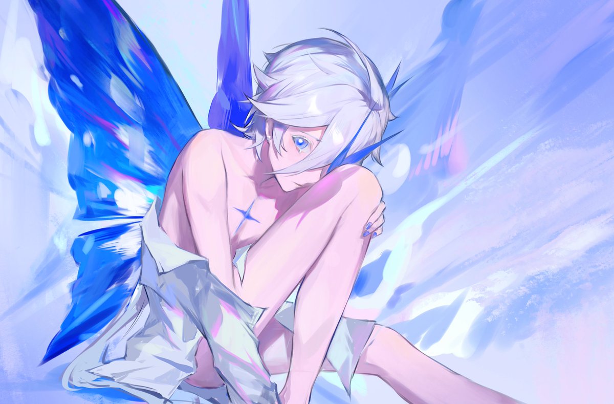 yawity123's tweet photo. #oc #旻喑 #miin 心空 https://t.co/sT2wFMPu5y
