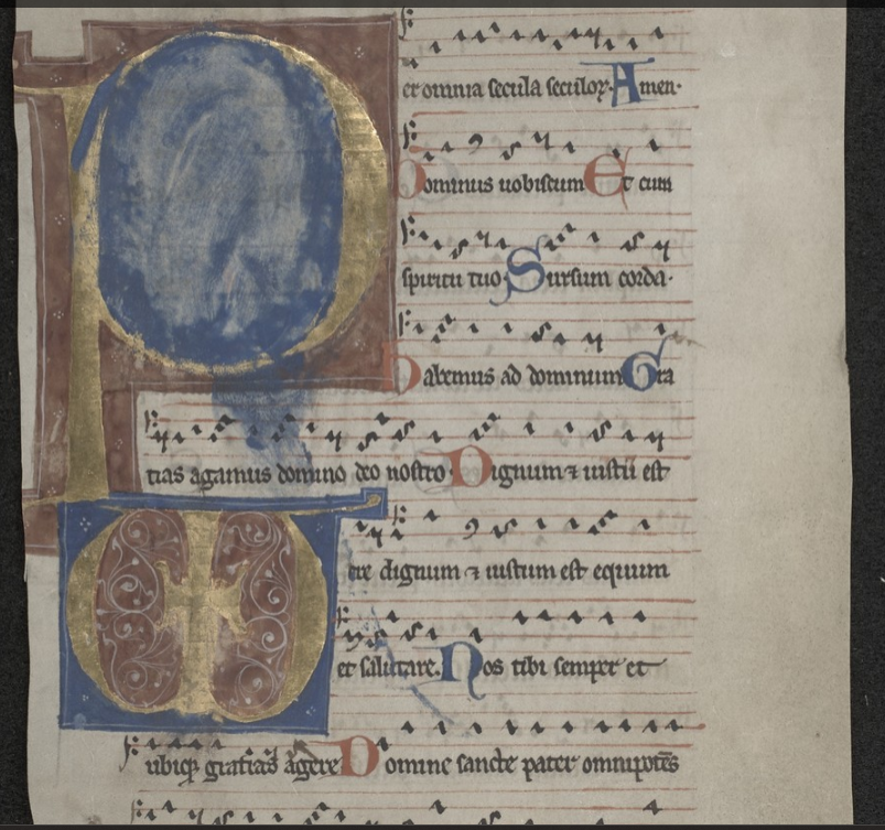 MMFCbe's tweet photo. Last week we finally completed the photography of the fragments at the Brussels Conservatoire. They're now all on Fragmentarium: adiastematic chant, a collection of extracts from musical treatises, illuminated chant MSS from Italy and France and more. https://t.co/hvPBBR2wDY https://t.co/vWfjNjS2At