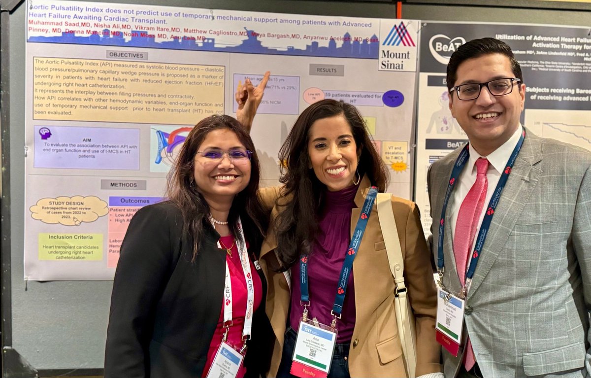 Muhammad Saad (@msmsaad088) on Twitter photo Our work at #THT2024. Thanks so much for guidance.<a href="/dranulala/">Anu Lala-Trindade</a> <a href="/NoahMossMD/">Noah Moss</a> <a href="/spinneymd/">Sean Pinney</a> @M_CagliostroMD <a href="/dr_sapurva/">Apurva Sharma</a> <a href="/MSHCardsCT/">Mount Sinai Cardiology - Clinical Track</a> Our work at #THT2024. Thanks so much for guidance.<a href="/dranulala/">Anu Lala-Trindade</a> <a href="/NoahMossMD/">Noah Moss</a> <a href="/spinneymd/">Sean Pinney</a> @M_CagliostroMD <a href="/dr_sapurva/">Apurva Sharma</a> <a href="/MSHCardsCT/">Mount Sinai Cardiology - Clinical Track</a>