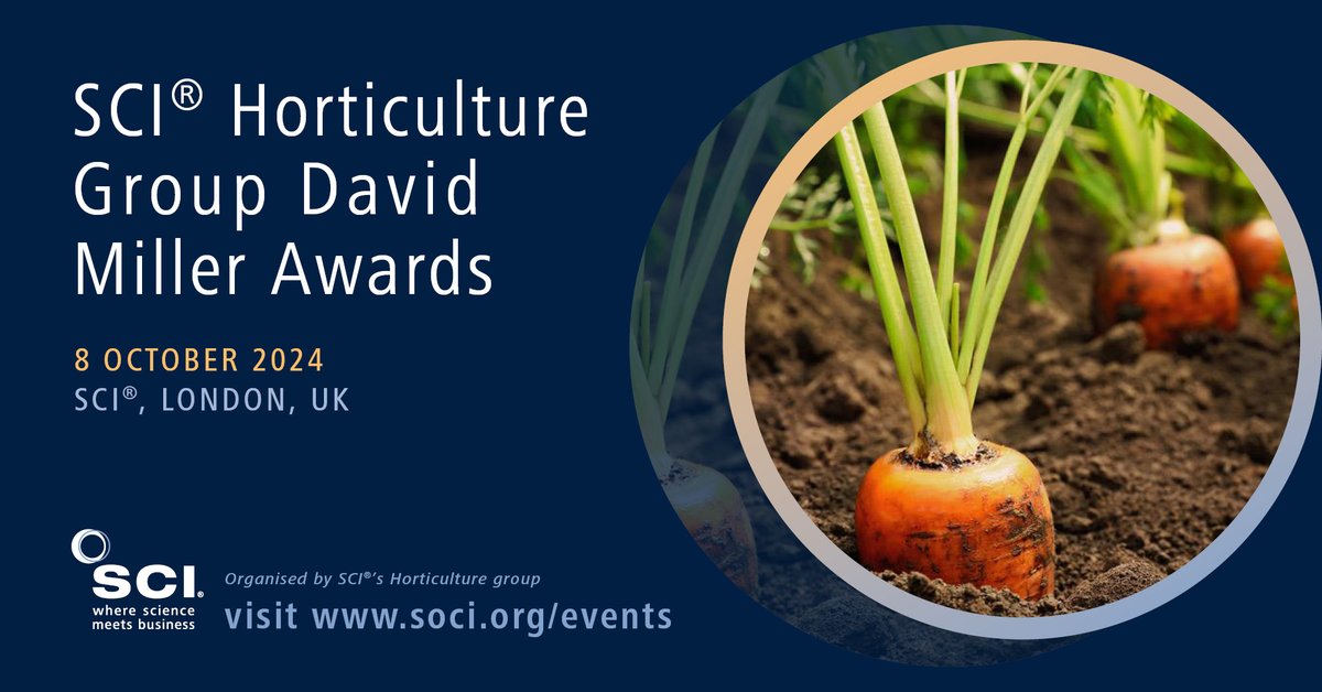 📢 Register now! okt.to/uj7RyN 
The David Miller Travel Bursary Awards was set up in his honour and aims to give one or more young plant scientists or horticulturists the opportunity of domestic or overseas travel in connection with their careers.