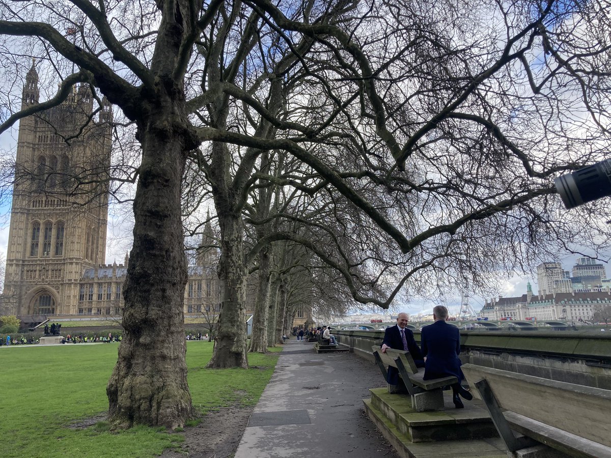 London calling… @petermacmahon and I are in London today and tomorrow for the UK Budget for @ITVBorderRB