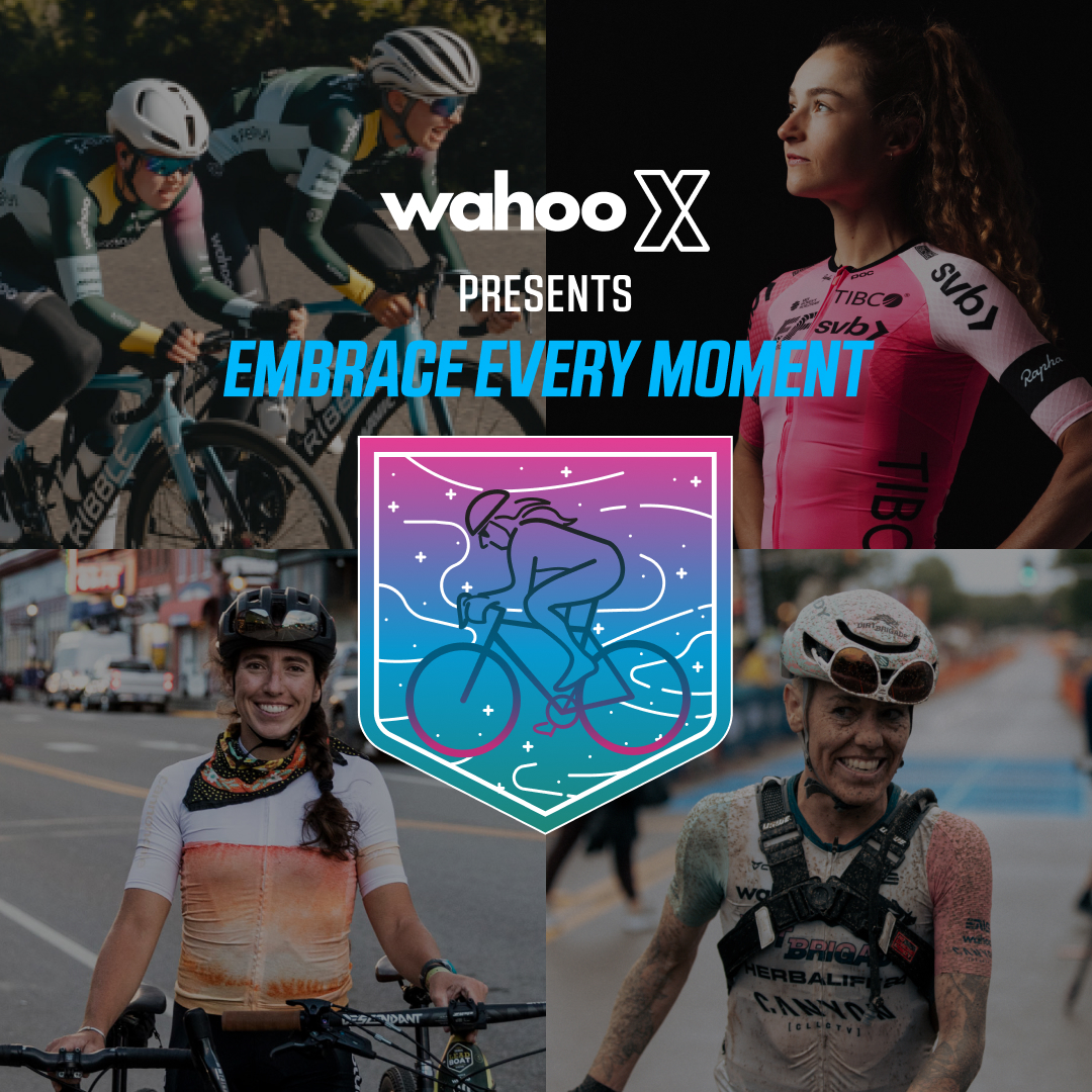 Join us this March to Embrace Every Moment of women’s cycling - the highs, the lows, the challenges, and the wins. Complete four SYSTM workouts featuring our #Wahooligan athletes to earn this month's Wahoo X Challenge Badge 🏆 Get started: bit.ly/3E6Q1m0