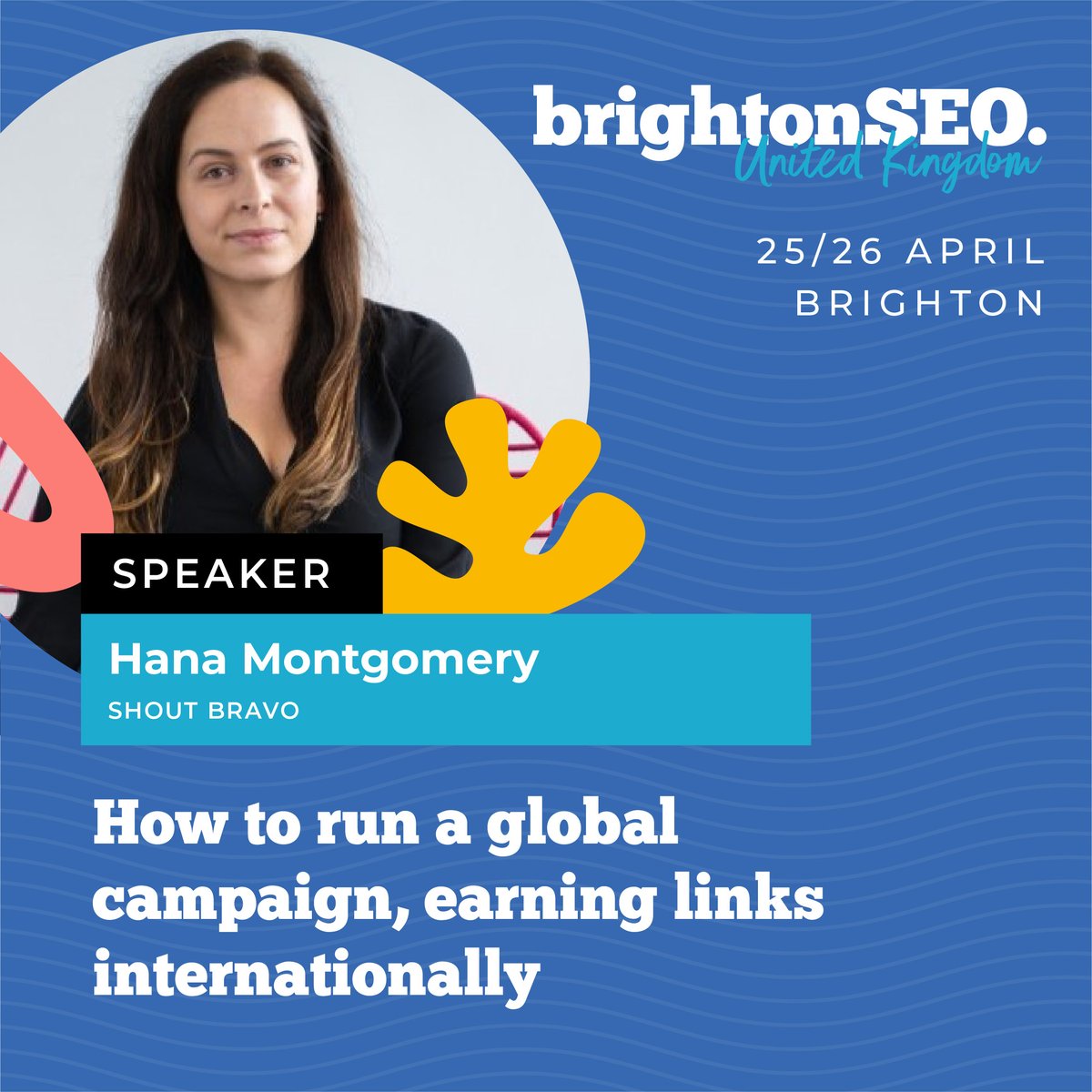 #brightonSEO UK speaker announcement: 

<a href="/Miss_HanaB/">Hana Montgomery</a> will be sharing her talk 'How to run a global campaign, earning links internationally' at April's #brightonSEO in the UK 

brightonseo.com/talks/how-to-r…