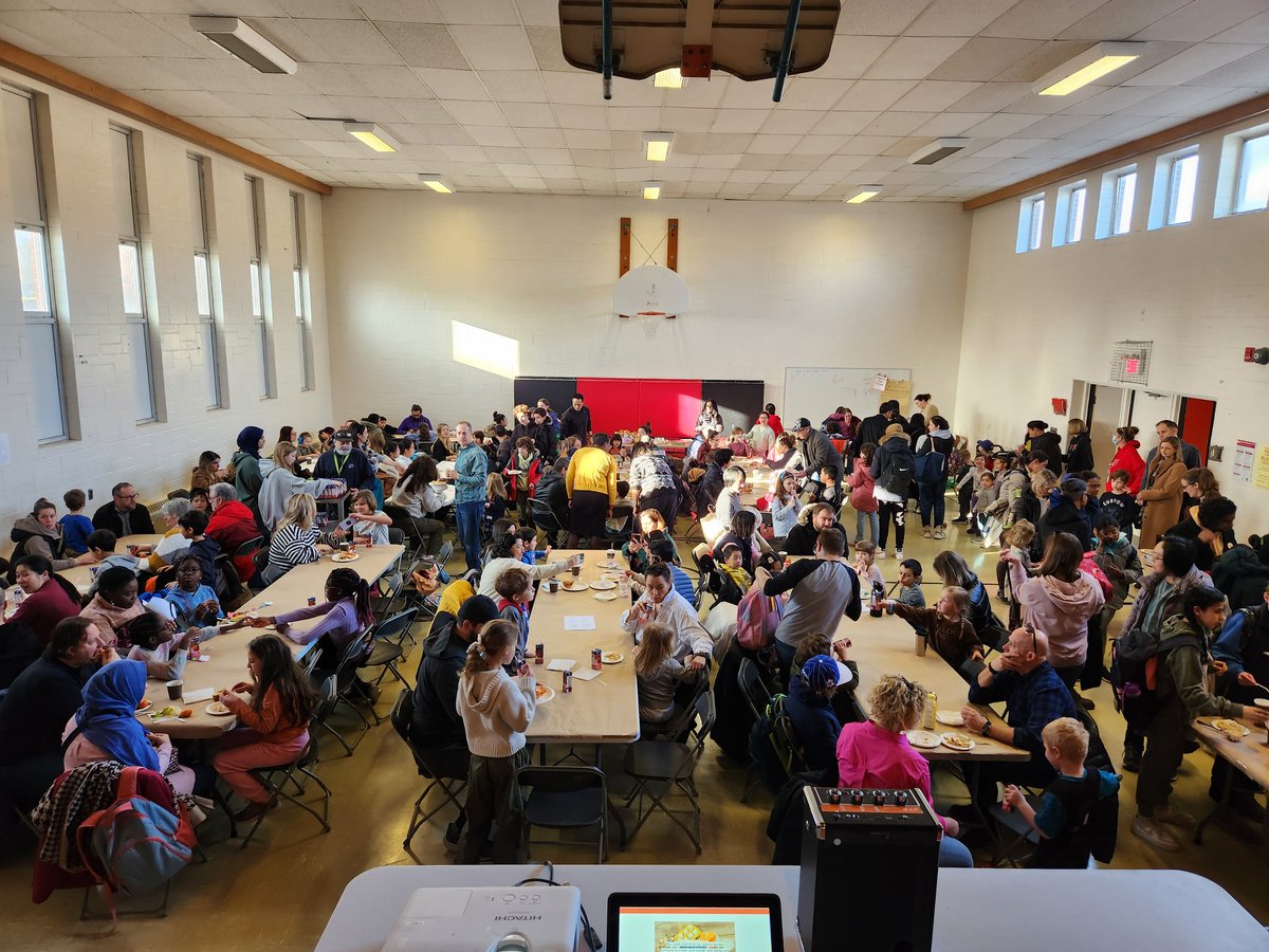 Thank you to our school council for organizing such a wonderful and well attended community breakfast, yoga and basketball experience. It was a great way to start the day!