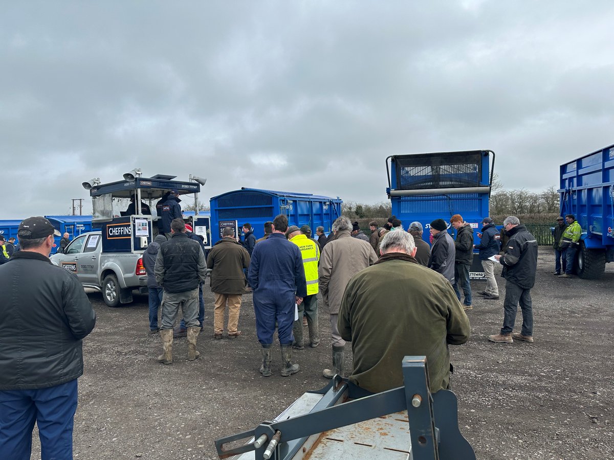 Jonathan and Fiona Ireland would like to say a huge THANK YOU to everyone who attended our machinery sale last Wednesday. Cheffins provided an extremely professional service and trade was good. Many machines were sold locally to customers who have dealt with us for many years!🚜