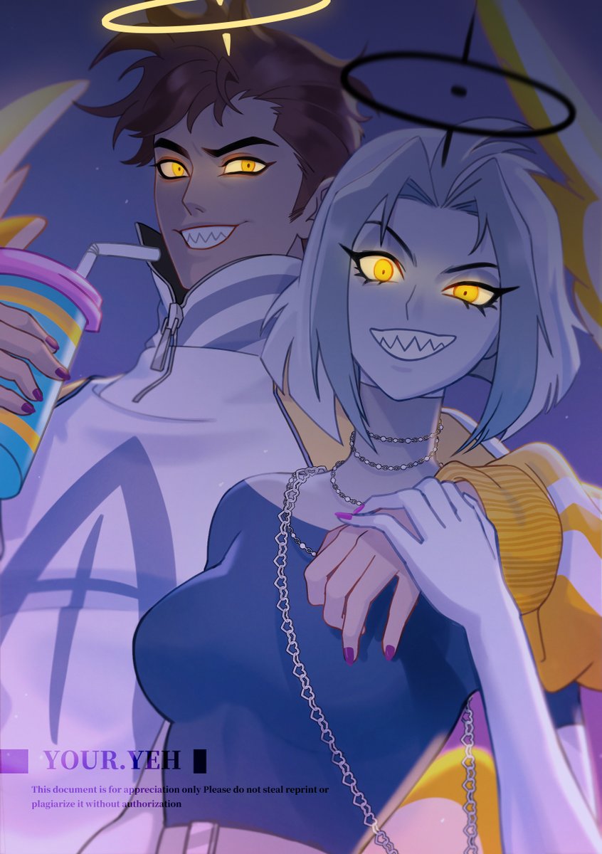 Badass couple 👼

#HazbinHotel #HazbinHotelAdam #HazbinHotelLute