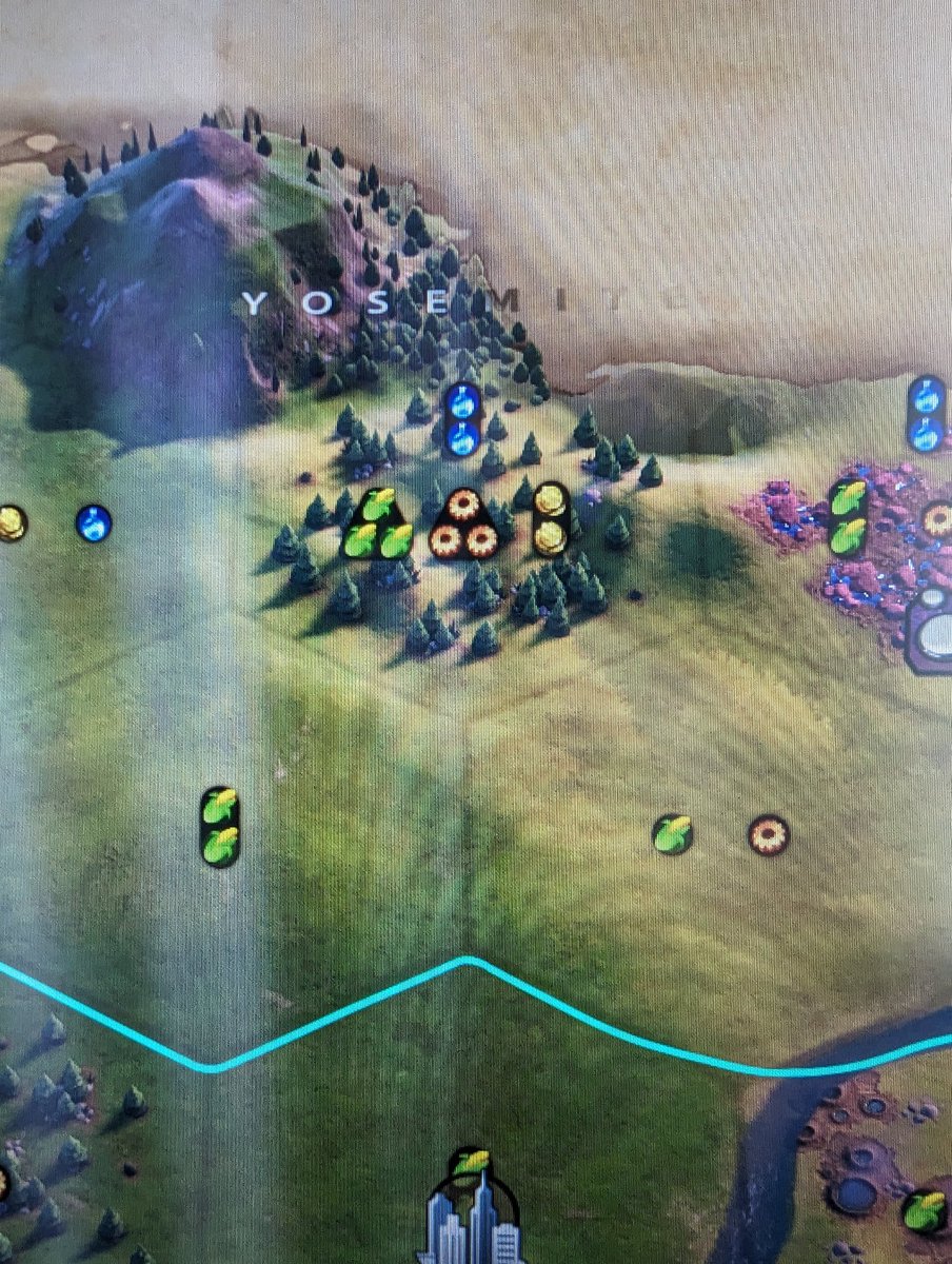 Gregolf's tweet image. First turn tile excitement through the roof. I'm taking you down this time Deity! #Civ6