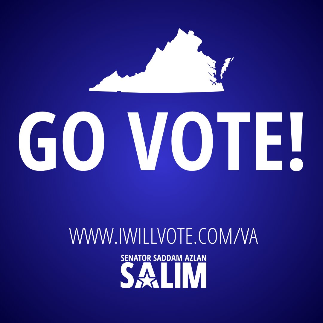Virginia, it is once again election day. Make your voice heard in the Presidential primary --> Go Vote! Find your polling place at iwillvote.com/va @VASenateDems