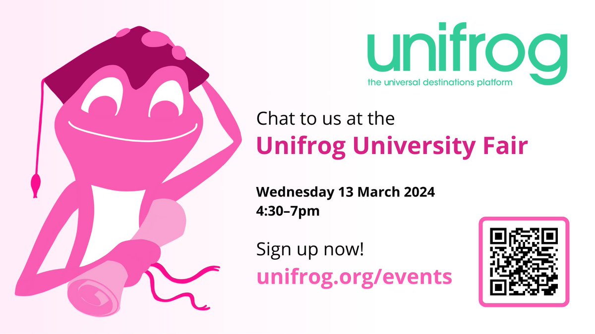 University of Exeter - Discover University (@discoveruniexe) on Twitter photo We'll be at the <a href="/unifrog/">Unifrog</a> virtual university fair on 13th March. There's still time for students to sign up and find out about what we offer at <a href="/UniofExeter/">University of Exeter</a>! unifroguniversityfair.vfairs.com We'll be at the <a href="/unifrog/">Unifrog</a> virtual university fair on 13th March. There's still time for students to sign up and find out about what we offer at <a href="/UniofExeter/">University of Exeter</a>! unifroguniversityfair.vfairs.com