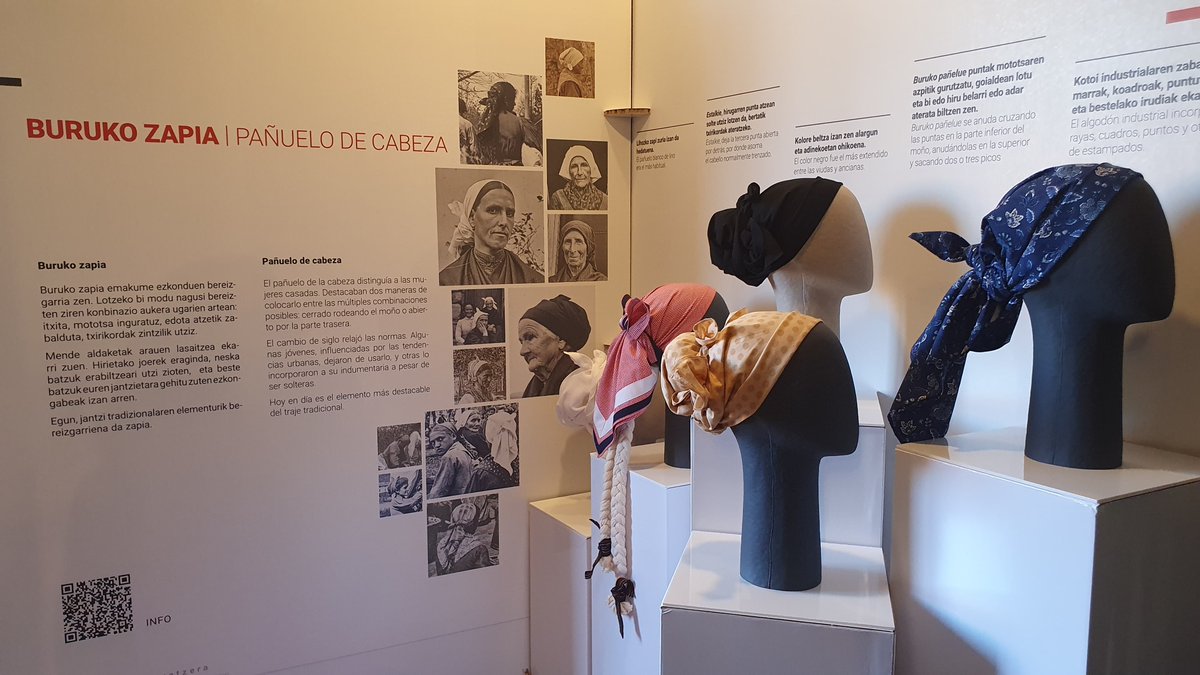 🎭 La exposición “Kameratik Orratzera. De la cámara a la aguja”, producida por <a href="/euskalmuseoa/">Euskal Museoa Museo Vasco</a>, ha llegado a La Encartada Fabrika-Museoa🏛️ 

Se muestran trajes femeninos de los siglos XIX y XX 🔙 a partir de fotografías de Eulalia Abaitua📸 

ℹ️​ ow.ly/UsjG50QLxxb