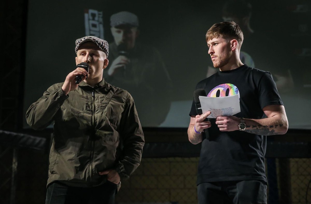 Brett Johns (@36johns) on Twitter photo Fantastic show @sfc_wales 3 on Saturday!
So many stand out performances!
I can’t wait for Samurai Fight Night 4 in May!
Get your early bird tickets now!!!
Great to be on the desk again with <a href="/jackshoremma/">Jack 'Tank' Shore</a> and Joe Robbins! ❤️🙏 Fantastic show @sfc_wales 3 on Saturday!
So many stand out performances!
I can’t wait for Samurai Fight Night 4 in May!
Get your early bird tickets now!!!
Great to be on the desk again with <a href="/jackshoremma/">Jack 'Tank' Shore</a> and Joe Robbins! ❤️🙏