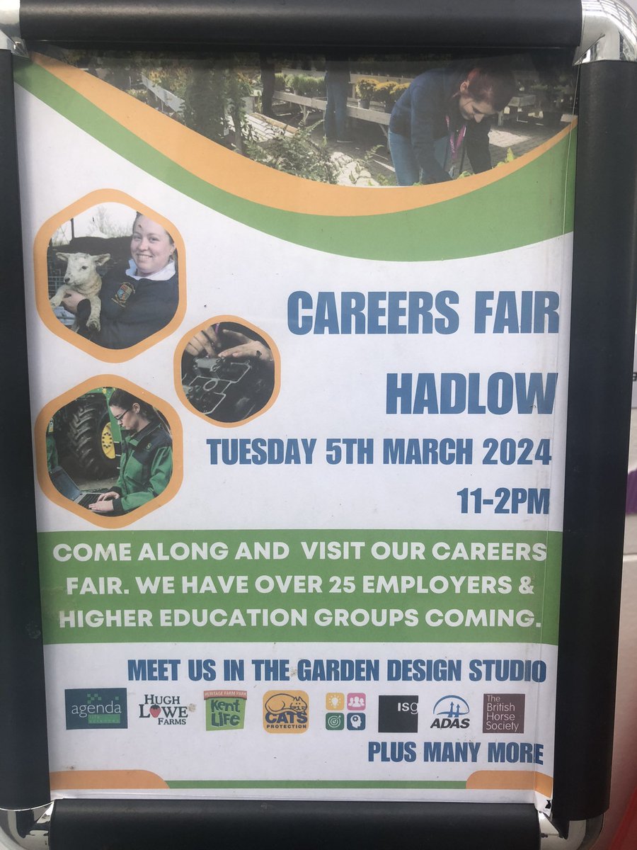 Great day today at Hadlow Careers Fair #employment #careers #Maidstone