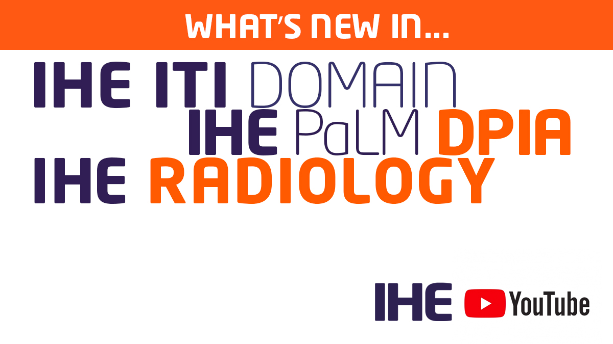 Watch the recordings of the IHE Domain webinars and gear up for the IHE-Europe Connectathon 2024💡All sessions are available on our dedicated YouTube playlist, check it out: youtube.com/playlist?list=…