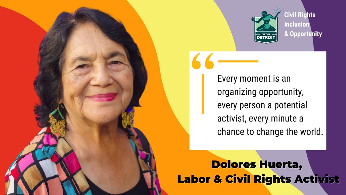 CRIO celebrates Women's History (HERstory) Month!💗 Dolores Huerta is a #civilrights icon known as one of the most influential activists and labor organizers of our time. She co-founded the United Farm Workers Association and is a leader for Chicano civil rights.
