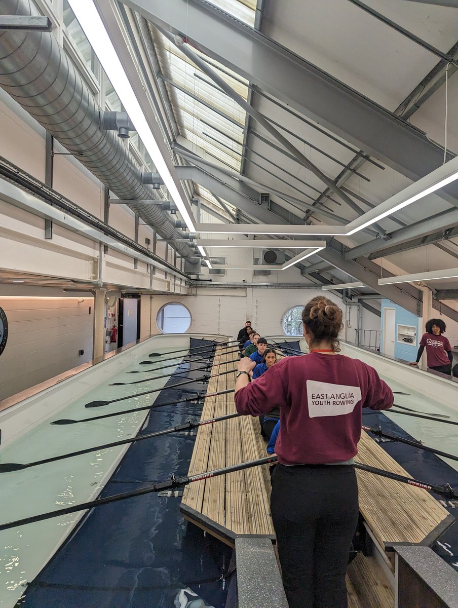 Year 9 Rowing Club Our Year 9 rowers made a great start to their on-water rowing today with a visit to Downing College's indoor rowing tank.