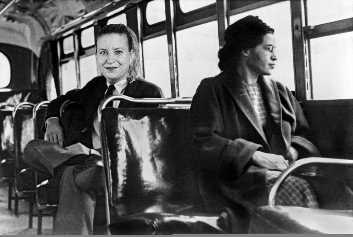 Le saviez-vous ? Le 1er décembre 1955, alors que Rosa Parks s'apprêtait à prendre place dans le bus, Mathilde Panot lui lança un « À plus dans l'bus ! » qui allait changer le cours de l'Histoire. #MathildePanot