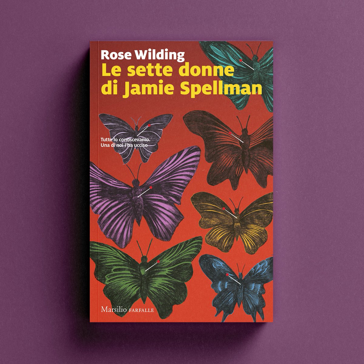 Da oggi “Le sette donne di Jamie Spellman” è in libreria 🦋

Scopri il romanzo d’esordio di Rose Wilding 👇

🔗 bit.ly/Lesettedonnedi…

#Marsilio #farfalle #RoseWilding #lesettedonnediJamieSpellman #speakofthedevil @flaviavadrucci