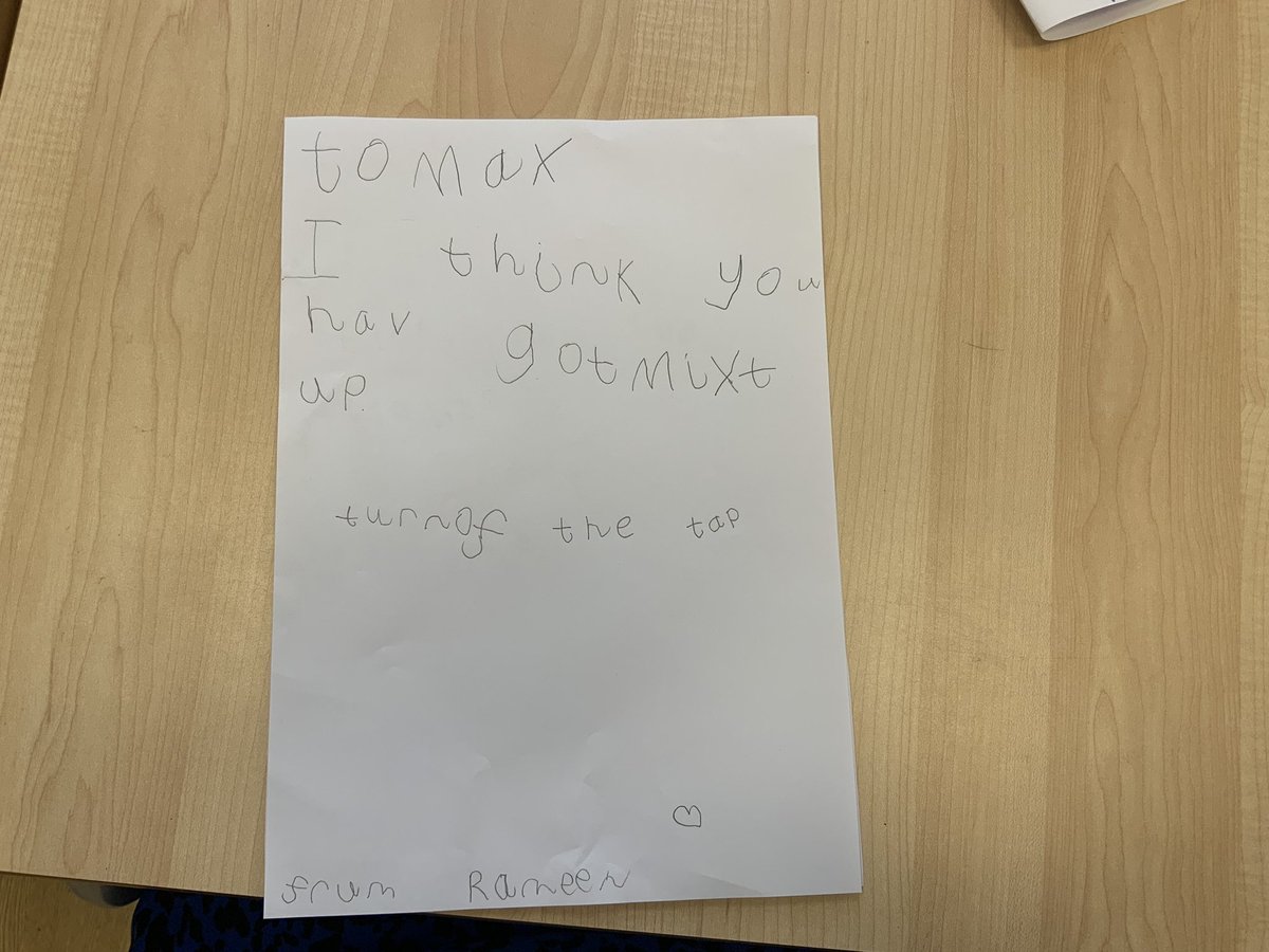 Mrs Bradshaw’s silly friend Mixed up Max wrote to Apple class to let them know he knows ways we can look after our world. He was very mixed up! So the children wrote back to him to tell him the real ways he can help our planet 🌍 🌟