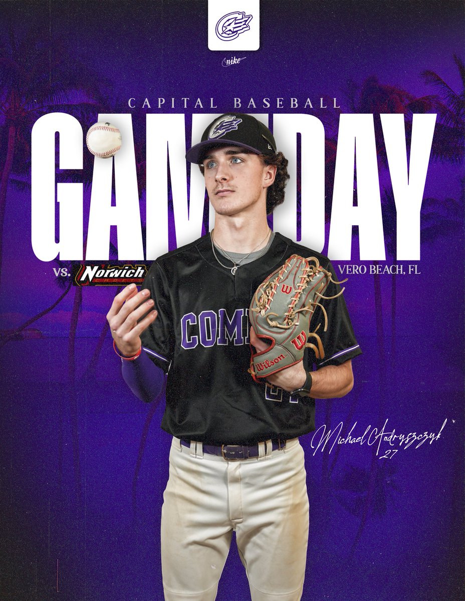 𝐒𝐩𝐫𝐢𝐧𝐠 𝐁𝐫𝐞𝐚𝐤 𝐆𝐚𝐦𝐞𝐝𝐚𝐲 🌴 

🆚 Norwich University
⏰ 7:00 PM ET
📍 Vero Beach, FL
🏟️ Holman Stadium
📺 biturl.top/U3QF3u
📈 biturl.top/2If6vq