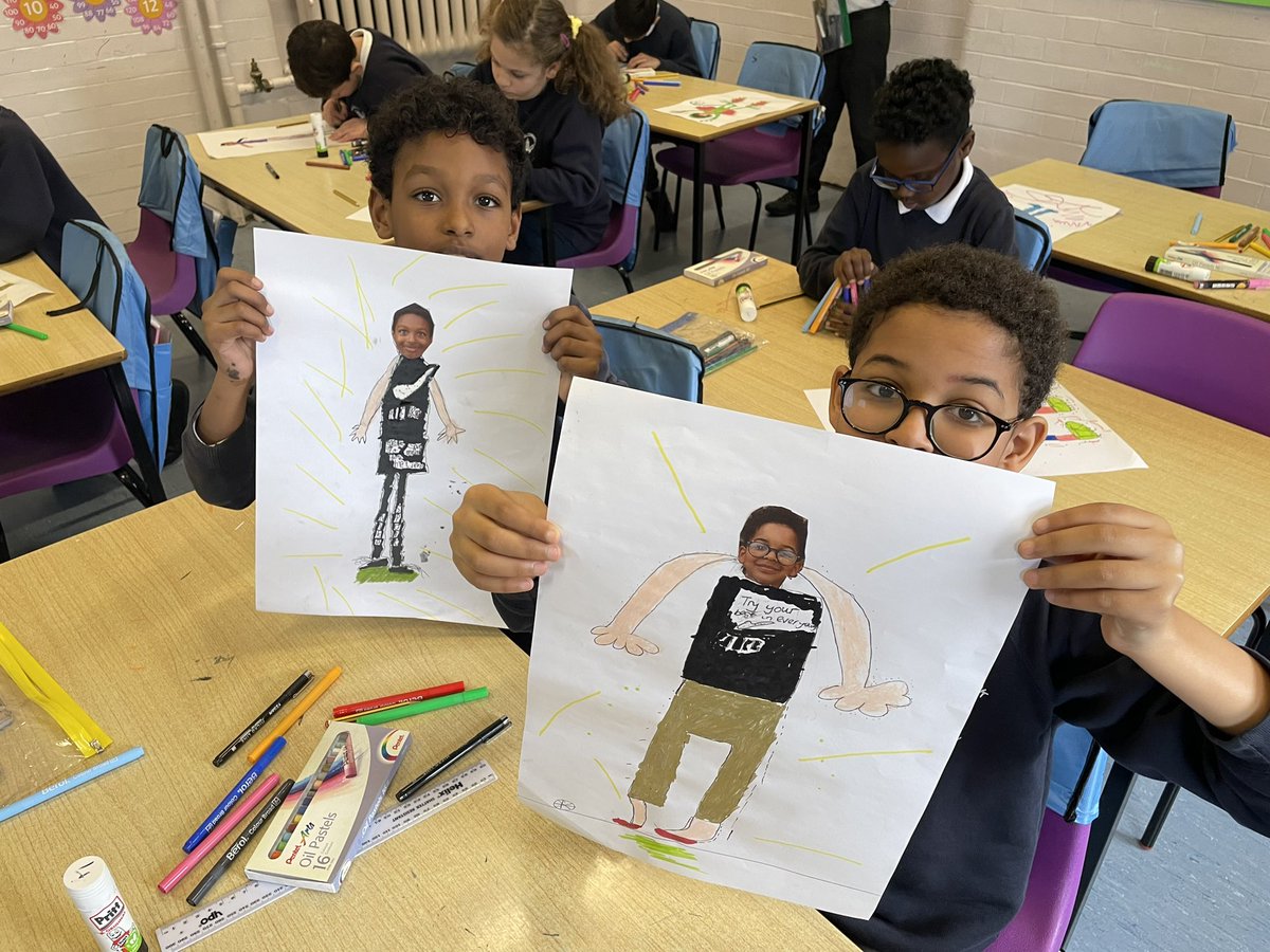 Kicked off another #creative schools project today with @falconbrookSW11 led by @RCA graduate Elyse Blackshaw. #FashioningWandsworth uses fashion illustration to explore Wandsworth communities and will be exhibited in selected Wandsworth libraries during #WAF2024