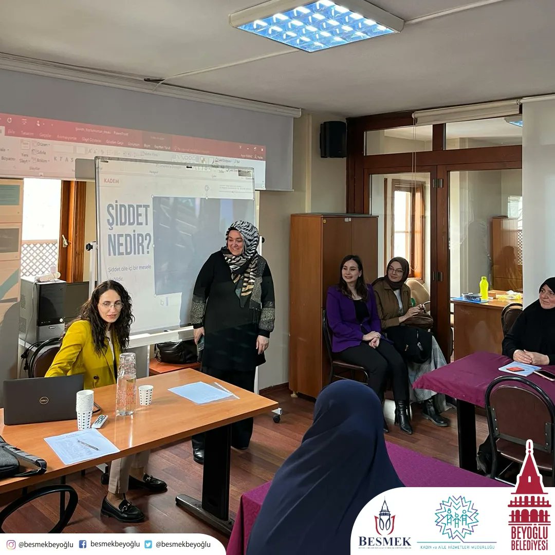 besmekbeyoglu's tweet photo. BESMEK Tophane Eğitim Merkezimizde @kademorgtr iş birliğinde "Güven Toplumunun İnşası" konulu seminerimizi gerçekleştirdik.

@haydaraliyildiz @beyoglubld @nseyhanyildiz @kubragulal @AliiKoca https://t.co/0JpuLUj663