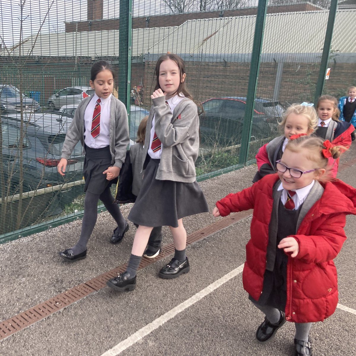 We've started the week with a bang for our Big Lent Walk! Year 6 and Reception walking together. Just another little thing we can all do together for CAFOD!