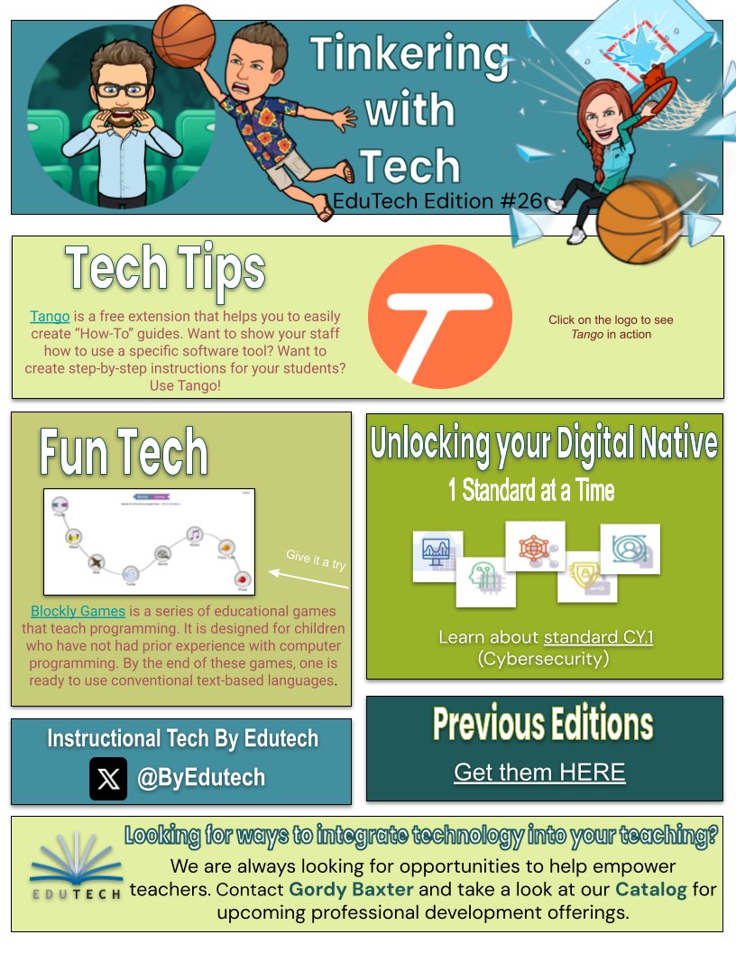 This issue of Tinkering with Tech is sure to be a slam dunk! 🏀🗑️ Get it here: bit.ly/TinkeringwithT…