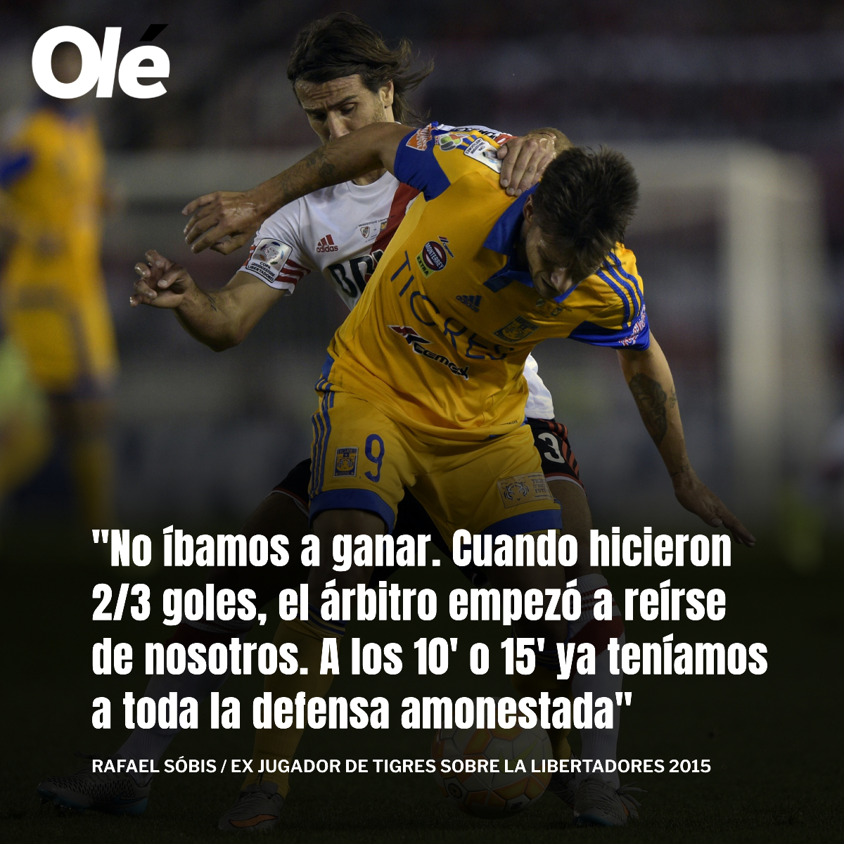 💥🇲🇽 EXPLOSIVAS DECLARACIONES DE RAFAEL SÓBIS SOBRE LA FINAL DE LA LIBERTADORES 2015 CONTRA RIVER🏆 'Por más que ganáramos la ida 4-0, no íbamos a ser campeones... Después nos enteramos que el árbitro (Darío Ubriaco) había estado un año sin trabajar' 🎙️ Fútbol Champagne