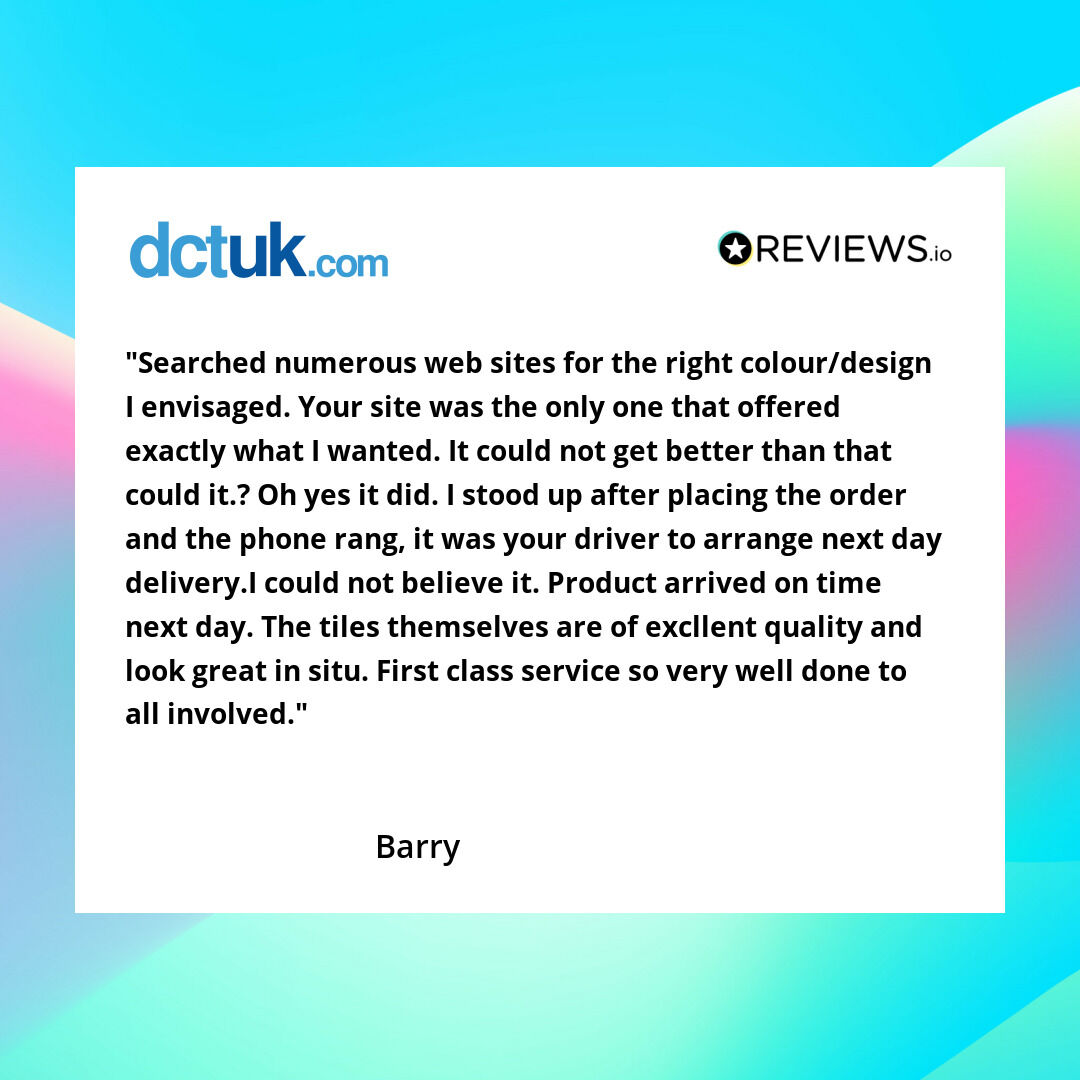 Another wonderful review from a very happy customer👍😎 

#DCTUK #Reviews #PositiveFeedback #HappyCustomers #FlooringCompany