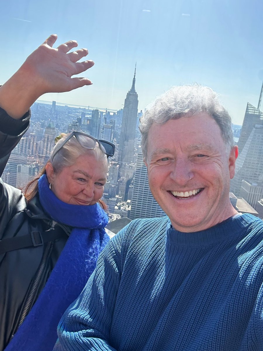 How cute are my wee granny and granda in New York🥺 it’s been my grannys lifelong dream to go and my granda told her he’d put a pound towards the trip every time she let him get lucky…and he actually did it 😂 aged 76 and finally saved enough. Cheeky sod! Never too old 😂