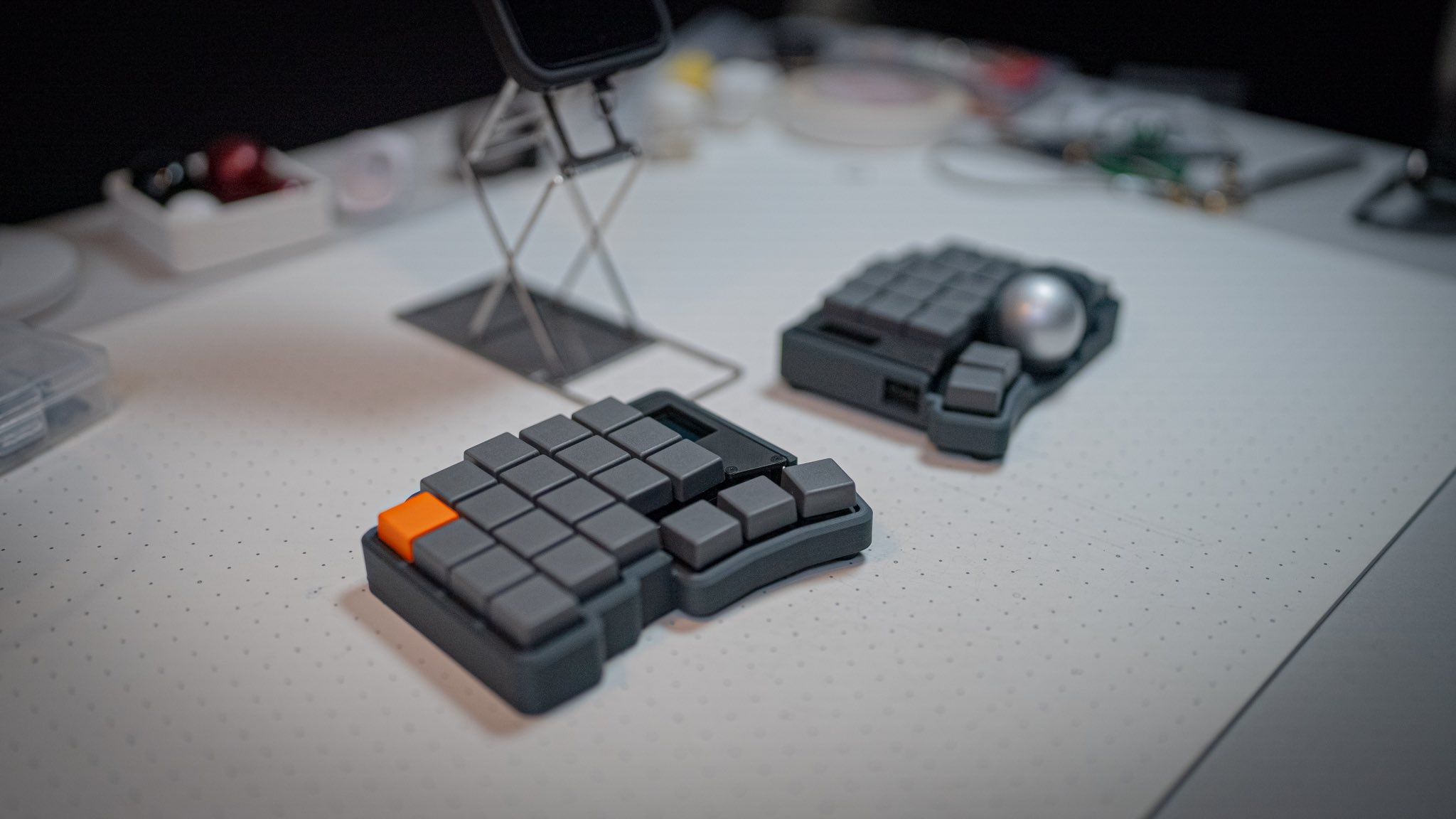 roBa-Like BT無線Keyball 理想の書斎つくりリスペクトモデル roBa-Like