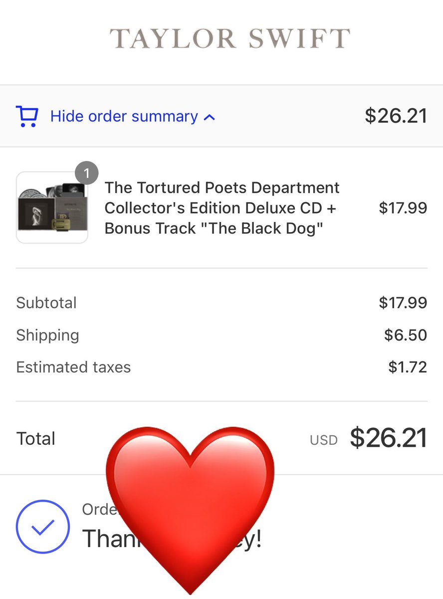 TTPD GIVEAWAY ✨🤍 “The Black Dog” Collectors Edition. Will ship after preorder is delivered. 1) follow me on Twitter and RT 2) follow my friend on insta instagram.com/ninetytwofinan… Will pick winner on April 22nd!