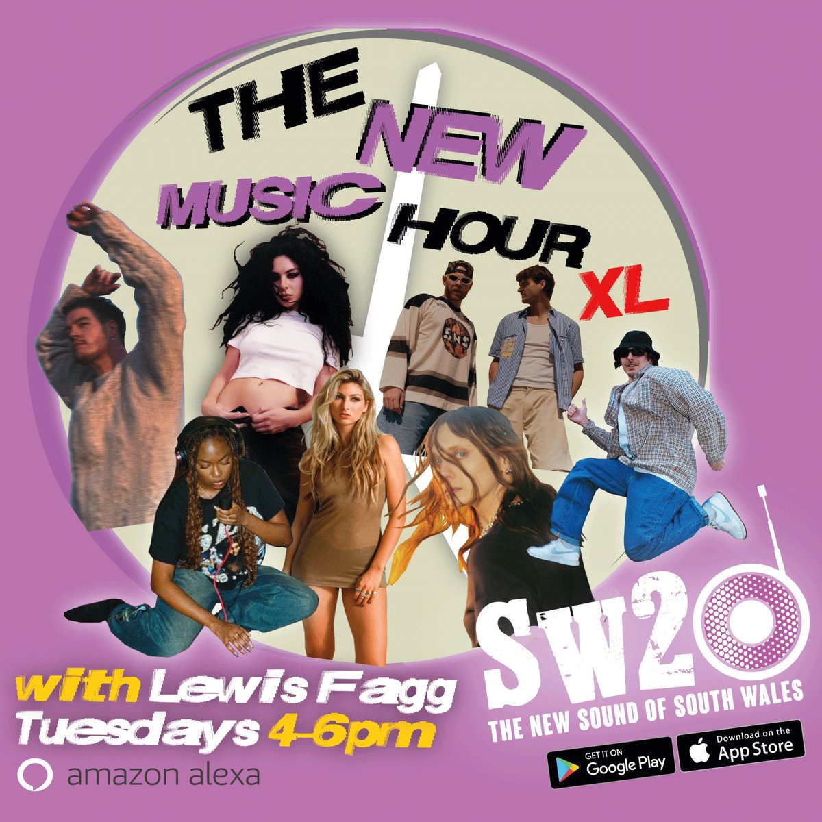 lewisd_f's tweet photo. 4PM on @SW20Radio with a HUGE 2 hours of fresh tunes! 🆕🚨

As well as @MileyCyrus x @Pharrell I’ve got @charli_xcx @gabriellac0le @BENNETTELIOTT @DOUVELLE19 @scout4ever_ + my Hotshot by @bludetiger + @MasterPeaceLDN has Album of the Week!

Listen here: https://t.co/nRPRdYMYSz https://t.co/EFaQfAwUMJ